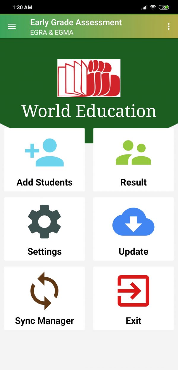 Early Grade Assessment